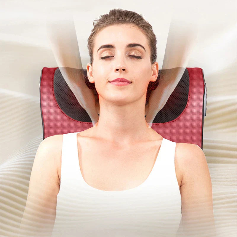 Blush Nest™ Red Pillow Massager – جهاز تدليك الوسادة الحمراء