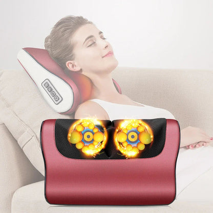Blush Nest™ Red Pillow Massager – جهاز تدليك الوسادة الحمراء