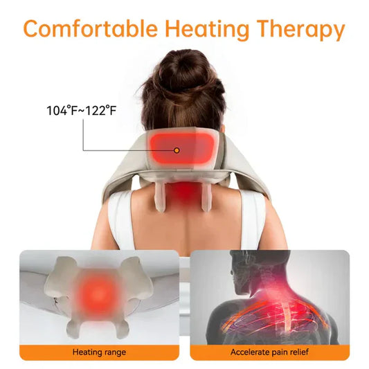 Blush Nest™ Kneading Massager (Shoulder and Neck) – مدلك عجن للكتف والرقبة