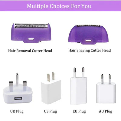 Blush Nest™Purple Epilator – آلة إزالة الشعر البنفسجية