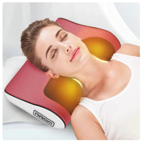 Blush Nest™ Red Pillow Massager – جهاز تدليك الوسادة الحمراء