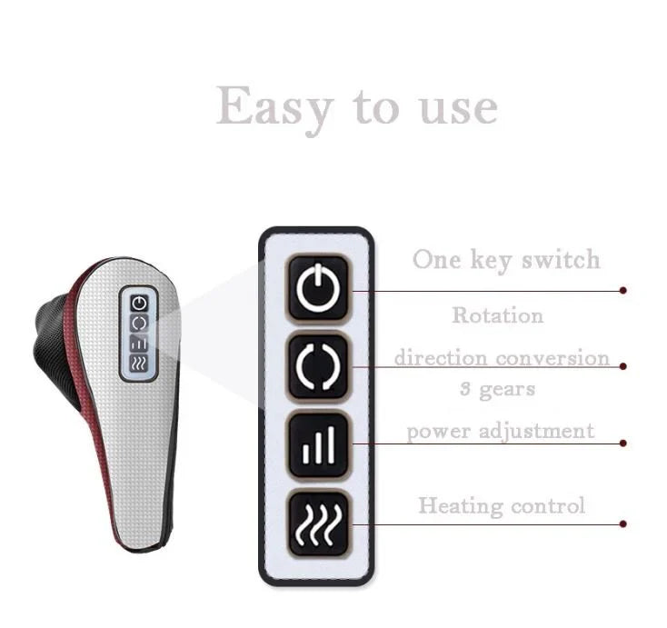 Blush Nest™ Red Pillow Massager – جهاز تدليك الوسادة الحمراء