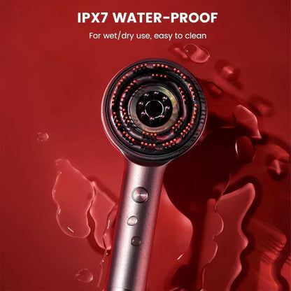 Blush Nest™ Scalp Massager Brush (Red) – فرشاة تدليك فروة الرأس (حمراء)